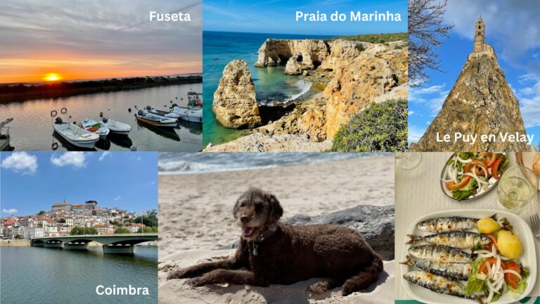 Dieser Blogbeitrag beschreibt die Erlebnisse von Heidi Metzmeier auf der Atlantiktour 2023 - Teil 1 - Portugal